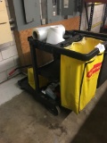 Rubbermaid Janitor Cart