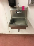 Stainless steel hand sink