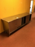 8' Stainless steel cabinet