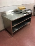 5' stainless steel cabinet