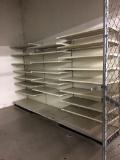 12' Wall shelving