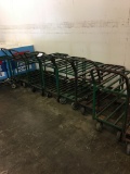 Green produce carts