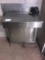 Stainless receiving desk