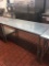 5' Stainless steel table