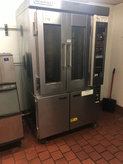 Hobart Mini rack oven with proofer bottom