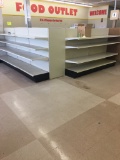 20' center isle shelving, 60