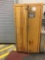 Wooden two door cabinet