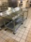 7' Stainless steel table