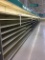 83' Wall Lozier shelving, measured down middle