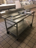 5' Stainless steel table