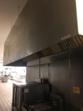 12' Stainless steel hood