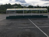 Parking lot cart corrals