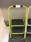 Yellow step stool