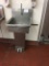 Stainless hand sink