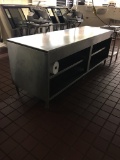 8' Stainless steel cabinet