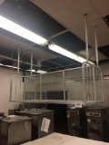 6' Ceiling mount aluminum boat rack