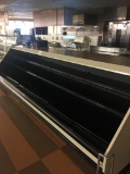 12' Barker Deli case, open front