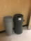 Trash cans, sold as one lot