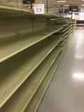 Kent 59' Gondola shelving, measured down middle