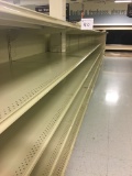 Kent 38' Gondola shelving, measured down middle