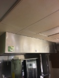 10' Stainless hood, no fans included