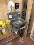 Stainless hand sink