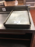 Sheet pans, sold as one lot