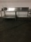 8' Stainless steel table