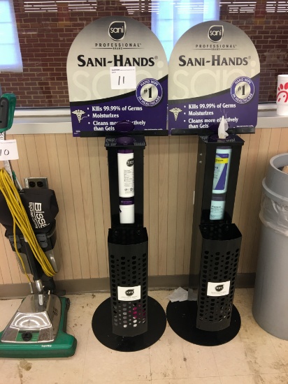 Sani Hands display