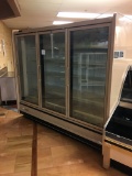 Kysor Warren LV5V14 Three door freezer, gas defrost. Sold by the door.  Your bid X 3