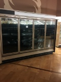 Kysor Warren QLV5V14 Four door freezer, gas defrost.  Sold by the door.  Your bid X 4