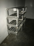 (8) Single shelf cooler racks.  Sold each, your bid X 8