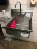 Stainless hand sink