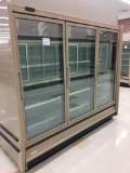 Kysor Warrren Three door LV5V14 Freezer. Gas defrost.  Sold by the door, your bid X 3