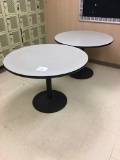 Two tables, sold as one lot