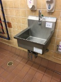 Stainless hand sink