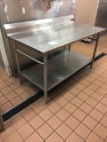 5' Stainless table