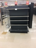 (6) 3D shelving endcaps, sold each, your bid X 6