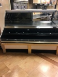 6' Barker Glass front Deli case, remote