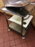 Stainless slicer stand