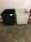(2) Trash bins, your bid X 2