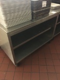 4' Stainless cabinet on casters