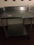 3' Stainless table