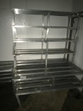 (8) Single shelf racks, your bid X 8