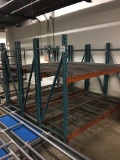 (4) 8' Sections of pallet racking.
