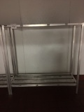(3) Two shelf cooler racks, your bid X 2