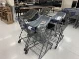 (5) infant shopping carts