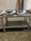 4' Stainless steel table