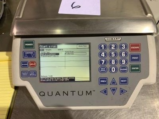 Hobart Quantum Max scale/printer