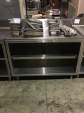 4' Stainless steel cabinet